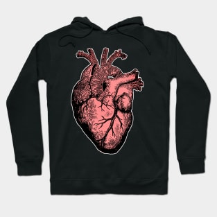 Human Heart - Graphic Design Illustration Art Hoodie